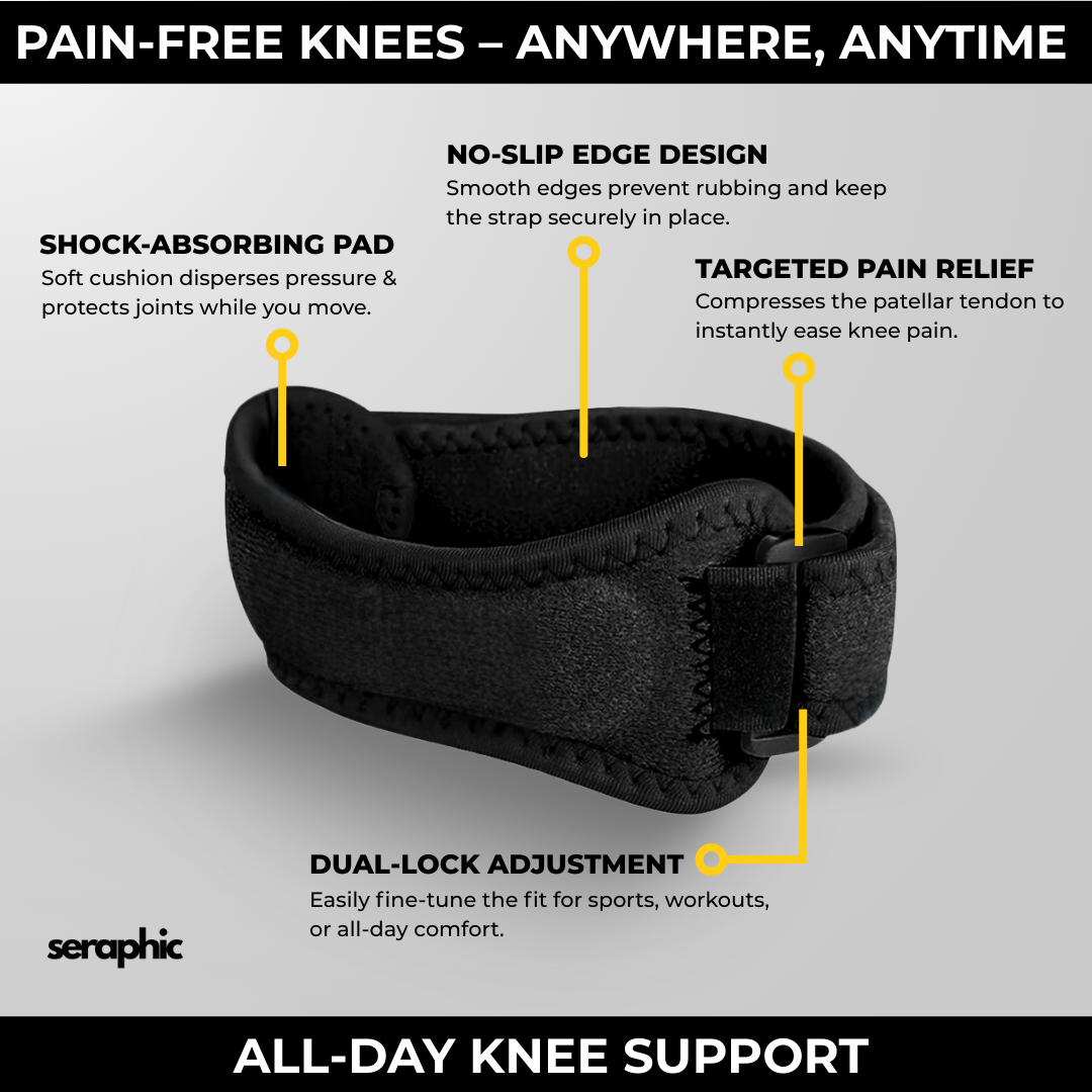 PatellaPro™- Precision Knee Support Band
