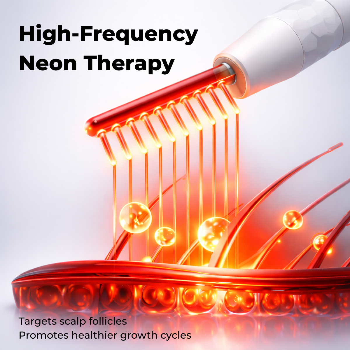 DermaPulse™ High-Frequency Skin Wand