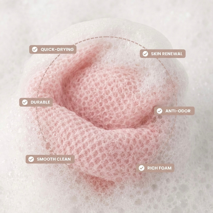 Korean Exfoliating Antibacterial Shower Towel