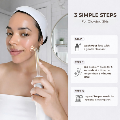 DermaPulse™ High-Frequency Skin Wand