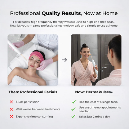 DermaPulse™ High-Frequency Skin Wand