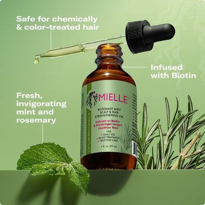 Mielle - Rosemary Mint Scalp & Hair Strengthening Oil