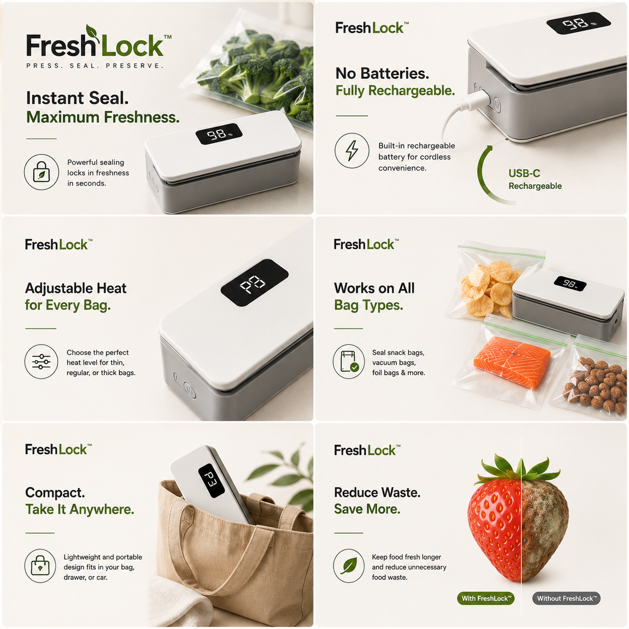FreshLock™ — clean, memorable, self-explanatory